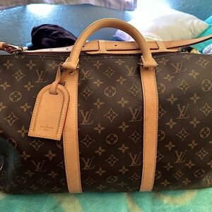 Authentic Louis Vuitton Keepall Bandoulière 50’